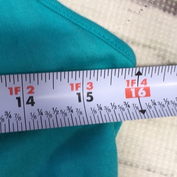 PrAna Dress Midi Tie Dye Blue Full Blue Small Sleeveless Tiered - Picture 7 of 11